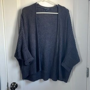 Barefoot Dreams charcoal gray cozy cardigan
